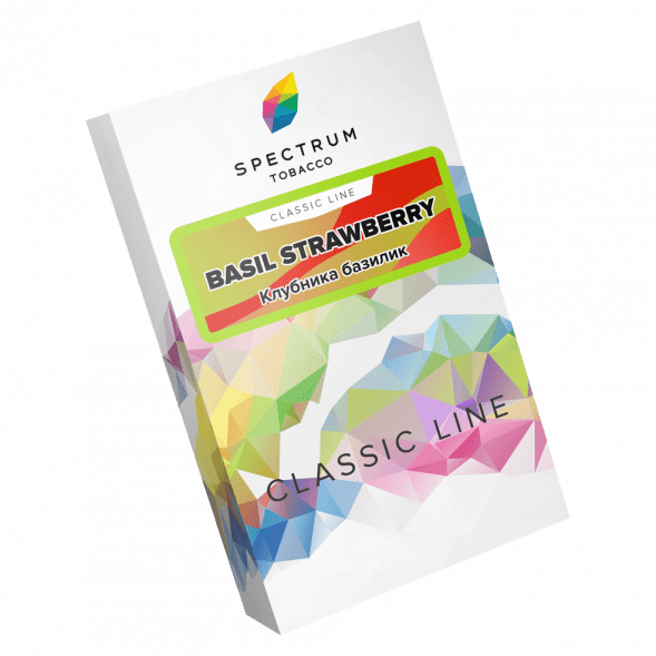 Табак Spectrum - Basil Strawberry (Клубника Базилик, 25 грамм) купить в Иркутске