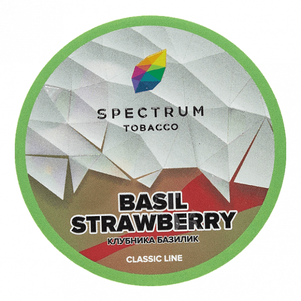 Табак Spectrum - Basil Strawberry (Клубника Базилик, 25 грамм) купить в Иркутске