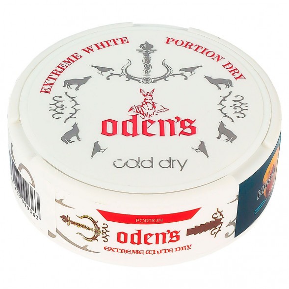 Табак жевательный ODENS - Cold Extreme White Dry (16 грамм) купить в Иркутске