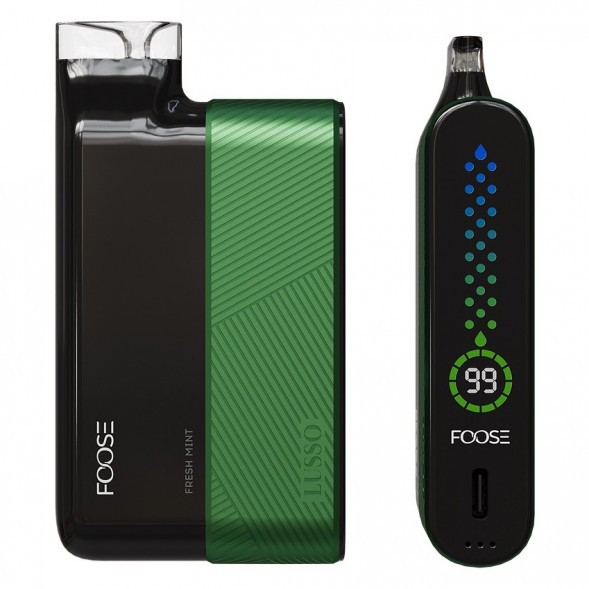 FOOSE LUSSO - Свежая Мята (Fresh Mint, 10000 затяжек) купить в Иркутске
