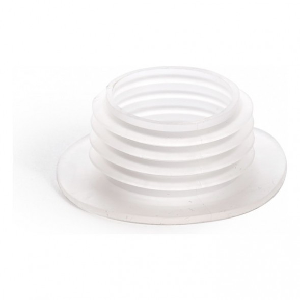 Уплотнитель для шахты d-45 SPD-12 (с юбочкой, белый, 45 мм) купить в Иркутске