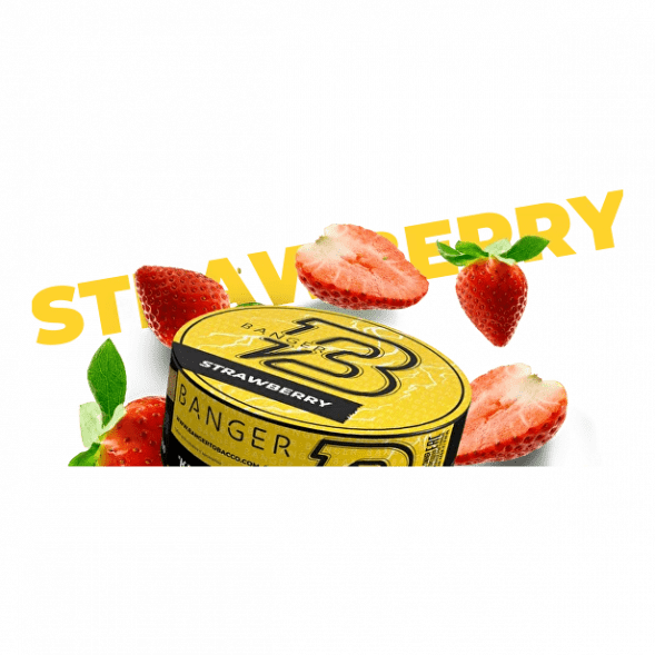 Табак Banger - Strawberry (Клубника, 25 грамм) купить в Иркутске
