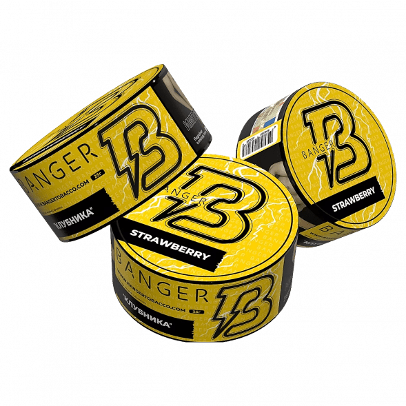 Табак Banger - Strawberry (Клубника, 25 грамм) купить в Иркутске