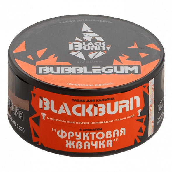 Табак BlackBurn - Bubble Gum (Фруктовая Жвачка, 25 грамм) купить в Иркутске