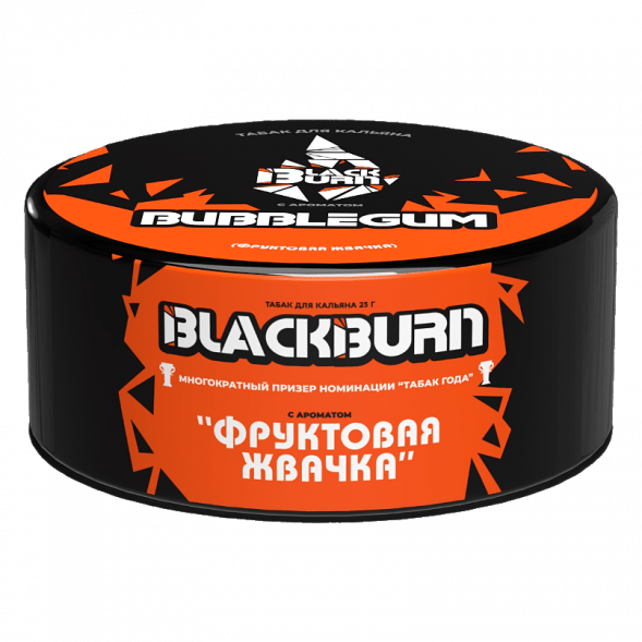 Табак BlackBurn - Bubble Gum (Фруктовая Жвачка, 25 грамм) купить в Иркутске