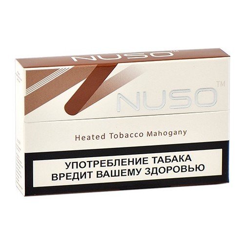 Стики NMATE NUSO - MAHOGANY (Кофе, блок - 10 пачек) купить в Иркутске