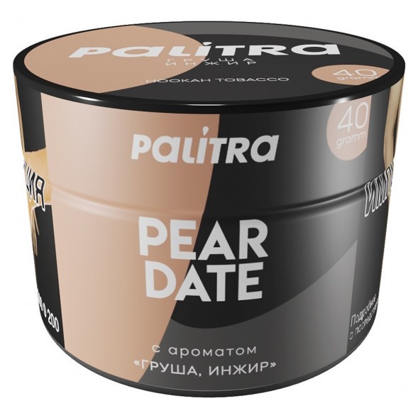 Табак Palitra - Pear Date (Груша Инжир, 40 грамм) купить в Иркутске