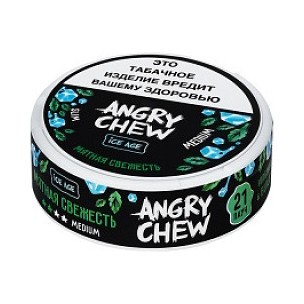 Табак жевательный Angry Chew Slim Medium - Мятная Свежесть (12 грамм) купить в Иркутске