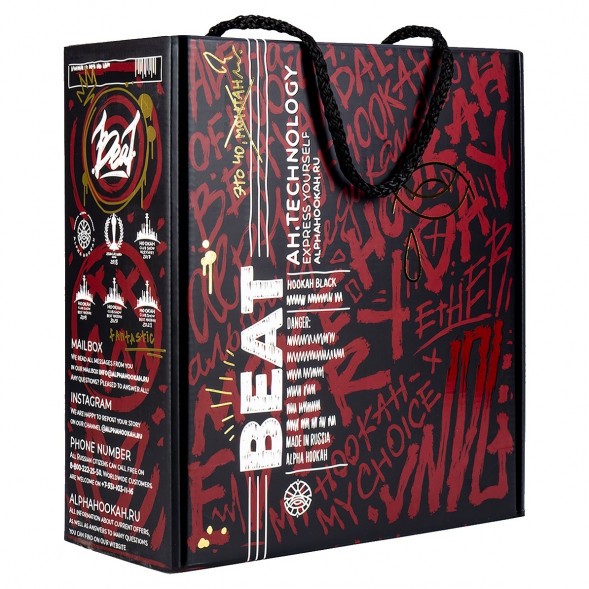 Кальян Alpha Hookah - Beat Vandal Red (Без Колбы) купить в Иркутске