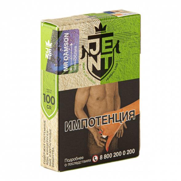 Табак Jent - Mr. Damson (Чернослив, 100 грамм) купить в Иркутске