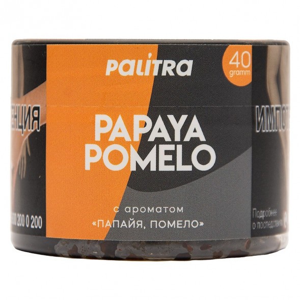 Табак Palitra - Papaya Pomelo (Папайя Помело, 40 грамм) купить в Иркутске