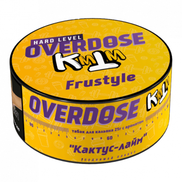 Табак Overdose - Frustyle (Кактус-Лайм, 25 грамм) купить в Иркутске