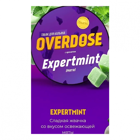Табак Overdose - Expertmint (Мята, 200 грамм) купить в Иркутске
