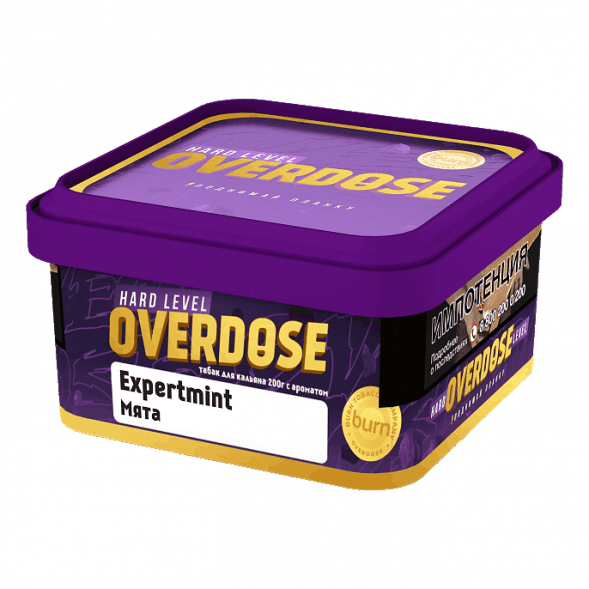 Табак Overdose - Expertmint (Мята, 200 грамм) купить в Иркутске
