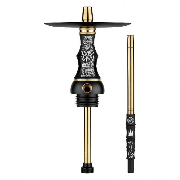 Кальян Alpha Hookah - Beat Vandal Black (Без Колбы) купить в Иркутске