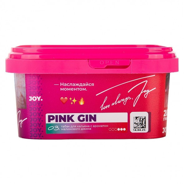 Табак Joy - Pink Gin (Малиновый Джин, 200 грамм) купить в Иркутске