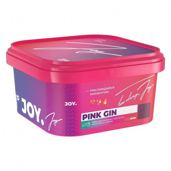 Табак Joy - Pink Gin (Малиновый Джин, 200 грамм) купить в Иркутске