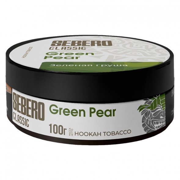 Табак Sebero - Green Pear (Зелёная Груша, 100 грамм) купить в Иркутске