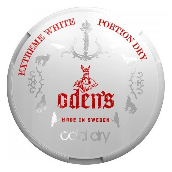 Табак жевательный ODENS - TAR Mini Cold Extreme White Dry (9 грамм, Россия) купить в Иркутске
