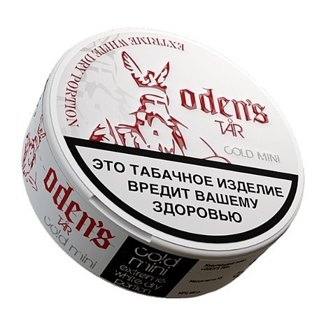 Табак жевательный ODENS - TAR Mini Cold Extreme White Dry (9 грамм, Россия) купить в Иркутске