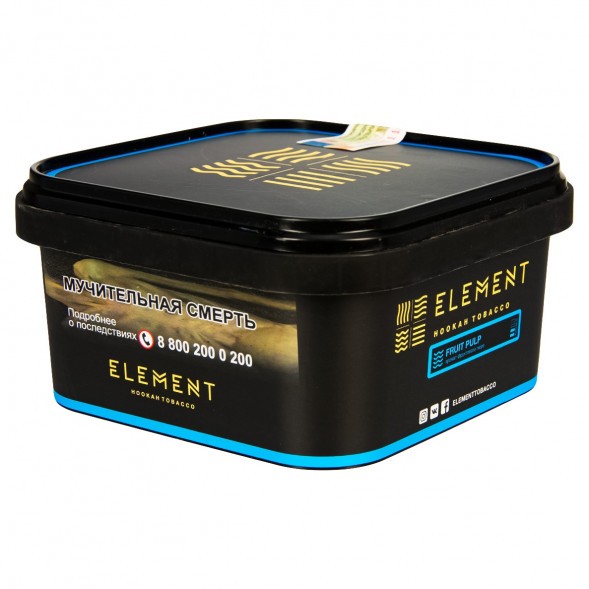 Табак Element Вода - Fruit Pulp NEW (Фруктовое Пюре, 200 грамм) купить в Иркутске