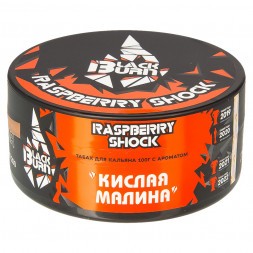 Табак BlackBurn - Raspberry Shock (Кислая Малина, 100 грамм)