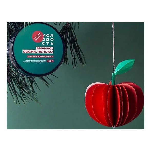 Табак Молодость - Pineapple Pine Apple (Ананас, Сосна, Яблоко, 100 грамм) купить в Иркутске
