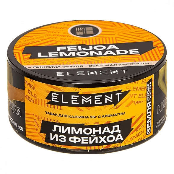 Табак Element Земля - Feijoa Lemonade NEW (Лимонад из Фейхоа, 25 грамм) купить в Иркутске
