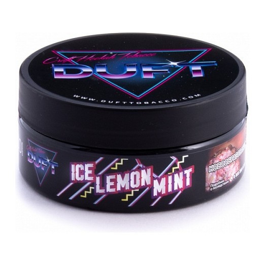 Табак Duft - Ice Lemon Mint (Ледяной Лимон с Мятой, 80 грамм) купить в Иркутске