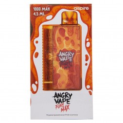 Электронная сигарета Brusko - Angry Vape Fury Max (Оранжевый)