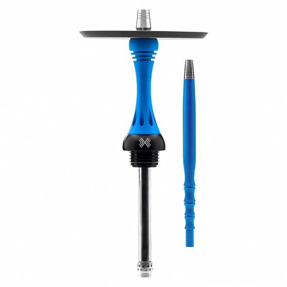 Кальян Alpha Hookah - Model X Blue Matte (без колбы) купить в Иркутске
