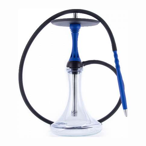 Кальян Alpha Hookah - Model X Blue Matte (без колбы) купить в Иркутске