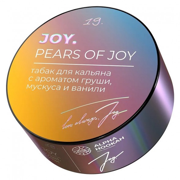 Табак Joy - Pears Of Joy (Груша, Мускус и Ваниль, 25 грамм) купить в Иркутске