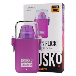Электронная сигарета Brusko - Minican Flick (Фиолетовый)
