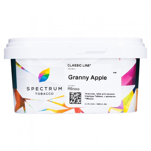 Табак Spectrum - Granny Apple (Яблоко, 200 грамм) купить в Иркутске