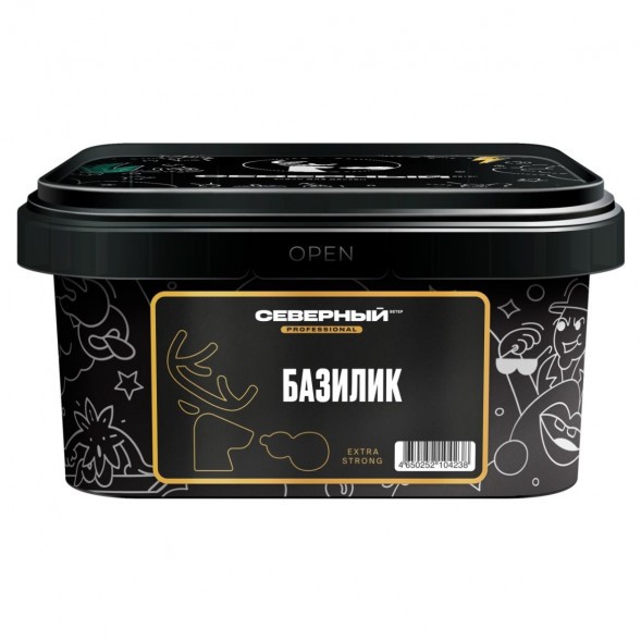 Табак Северный Professional - Базилик (200 грамм) купить в Иркутске