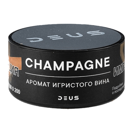 Табак Deus - Champagne (Игристое Вино, 20 грамм) купить в Иркутске