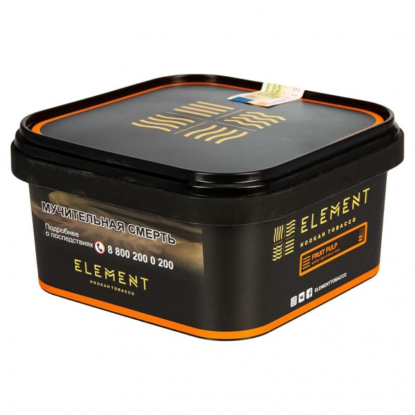 Табак Element Земля - Fruit Pulp NEW (Фруктовое Пюре, 200 грамм) купить в Иркутске