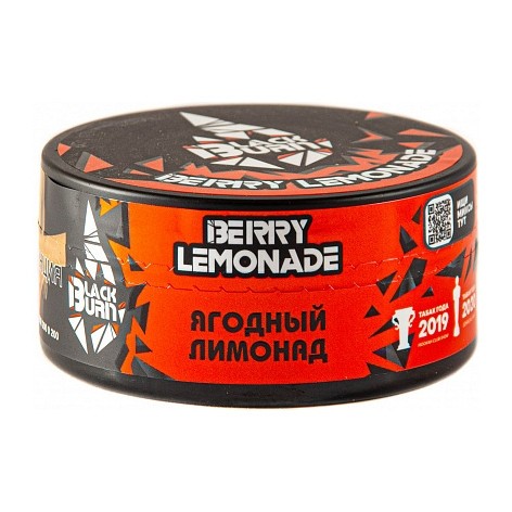 Табак BlackBurn - Berry Lemonade (Ягодный Лимонад, 100 грамм) купить в Иркутске