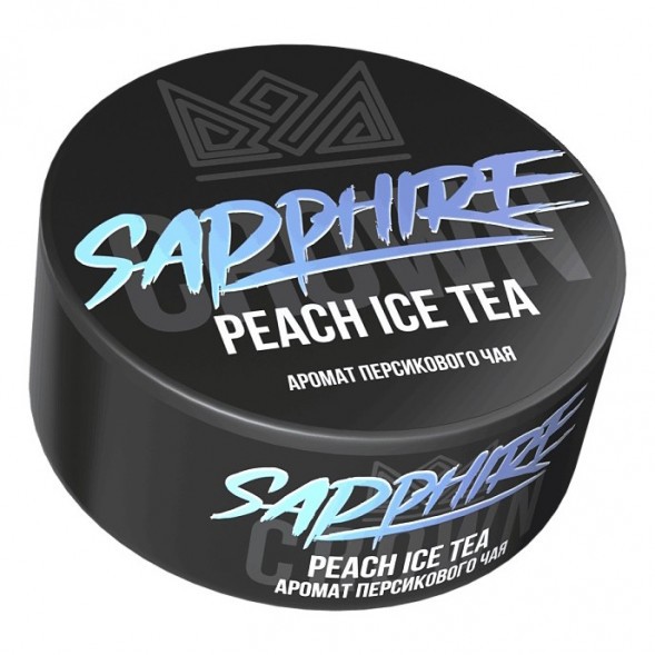 Табак Sapphire Crown - Peach Ice Tea (Персиковый Чай, 100 грамм) купить в Иркутске