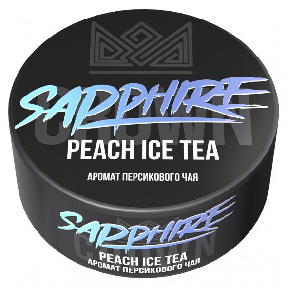 Табак Sapphire Crown - Peach Ice Tea (Персиковый Чай, 100 грамм) купить в Иркутске