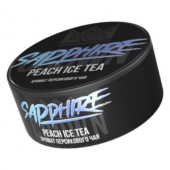 Табак Sapphire Crown - Peach Ice Tea (Персиковый Чай, 100 грамм) купить в Иркутске
