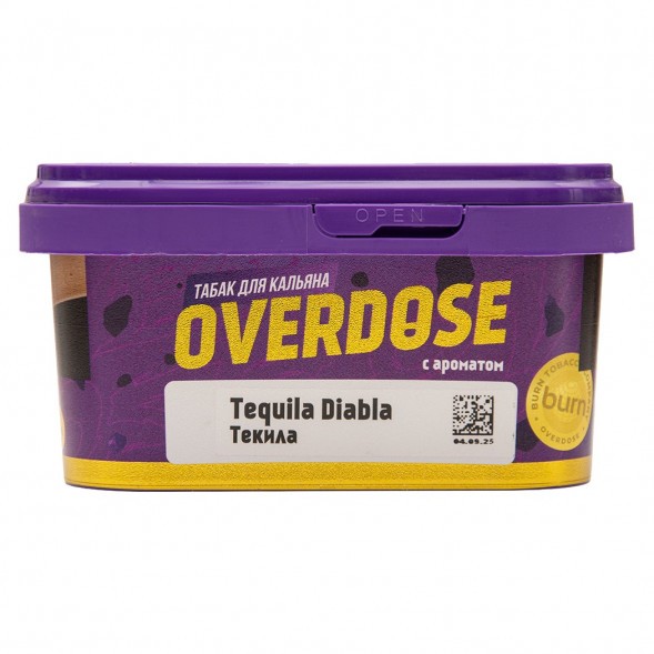Табак Overdose - Tequila Diabla (Текила, 200 грамм) купить в Иркутске