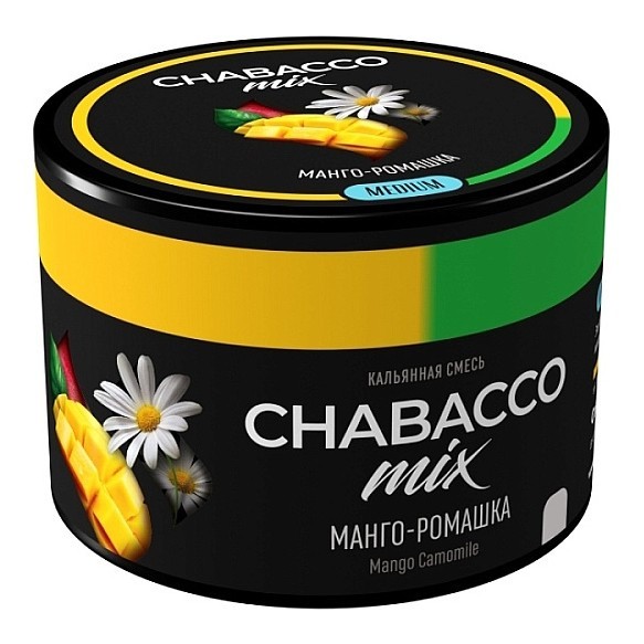 Смесь Chabacco MIX MEDIUM - Mango Camomile (Манго - Ромашка, 40 грамм) купить в Иркутске
