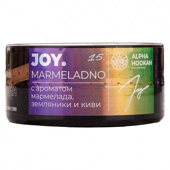 Табак Joy - Marmeladno (Мармелад, Земляника и Киви, 25 грамм) купить в Иркутске