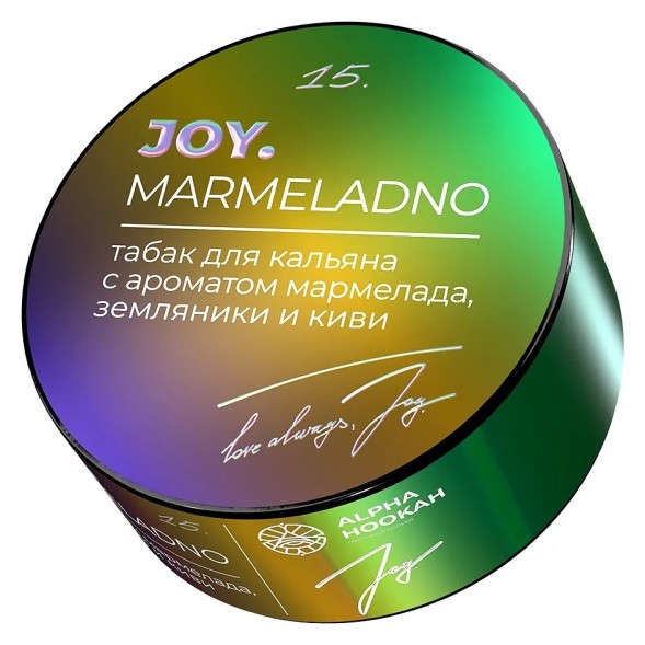 Табак Joy - Marmeladno (Мармелад, Земляника и Киви, 25 грамм) купить в Иркутске