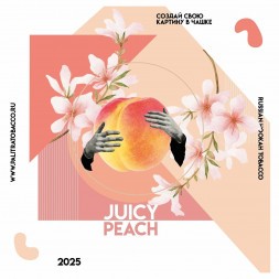 Табак Palitra - Juicy Peach (Сочный Персик, 40 грамм)