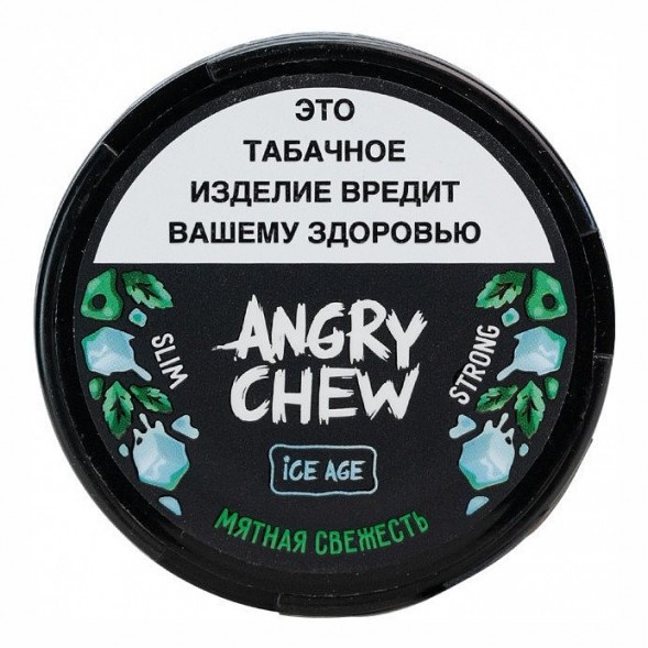 Табак жевательный Angry Chew Slim Strong - Мятная Свежесть (12 грамм) купить в Иркутске