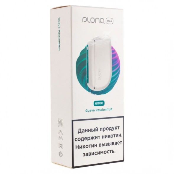 PLONQ MAX - Гуава Маракуйя (6000 затяжек) купить в Иркутске