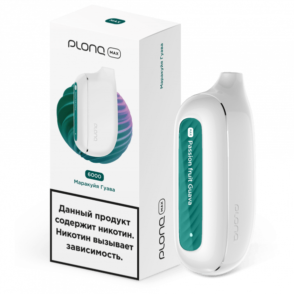 PLONQ MAX - Гуава Маракуйя (6000 затяжек) купить в Иркутске